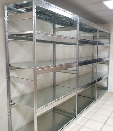 Surplus Steel Shelving 2019